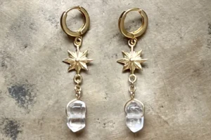 Naturalna elegancja: kolczyki kamienne od MagYo