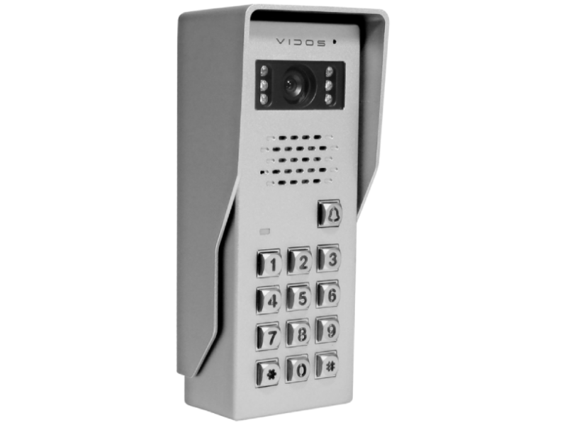 VIDOS S50D: stacja bramowa z szyfratorem, która robi różnicę przy wejściu do domu