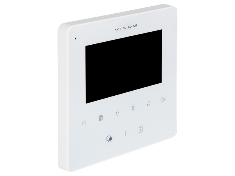 VIDOS M1022w-2: uniwersalny monitor do systemów wideodomofonowych, który podnosi komfort i bezpieczeństwo użytkowania